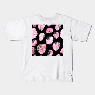 watercolor polka dots seamless pattern Kids T-Shirt